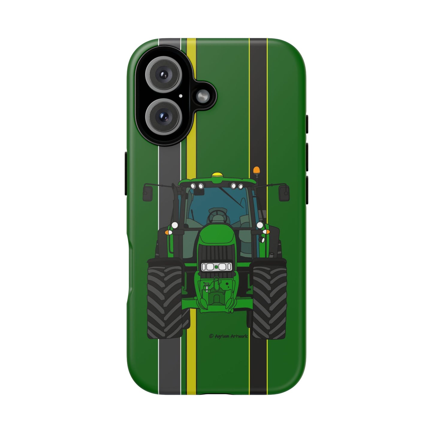 Green Tractor #2 Tough Phone Case