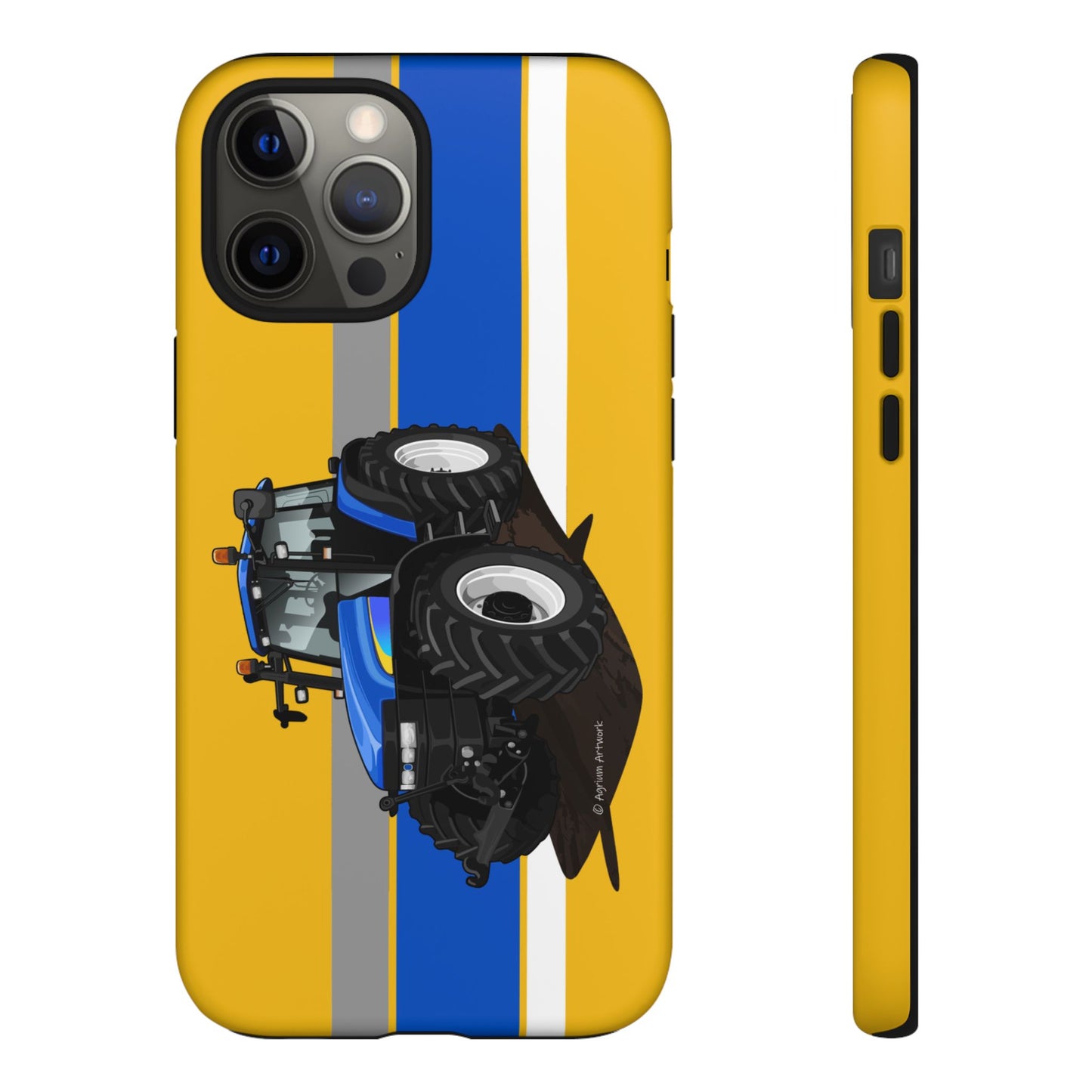 New Holland TM155 Tough Phone Case - Yellow