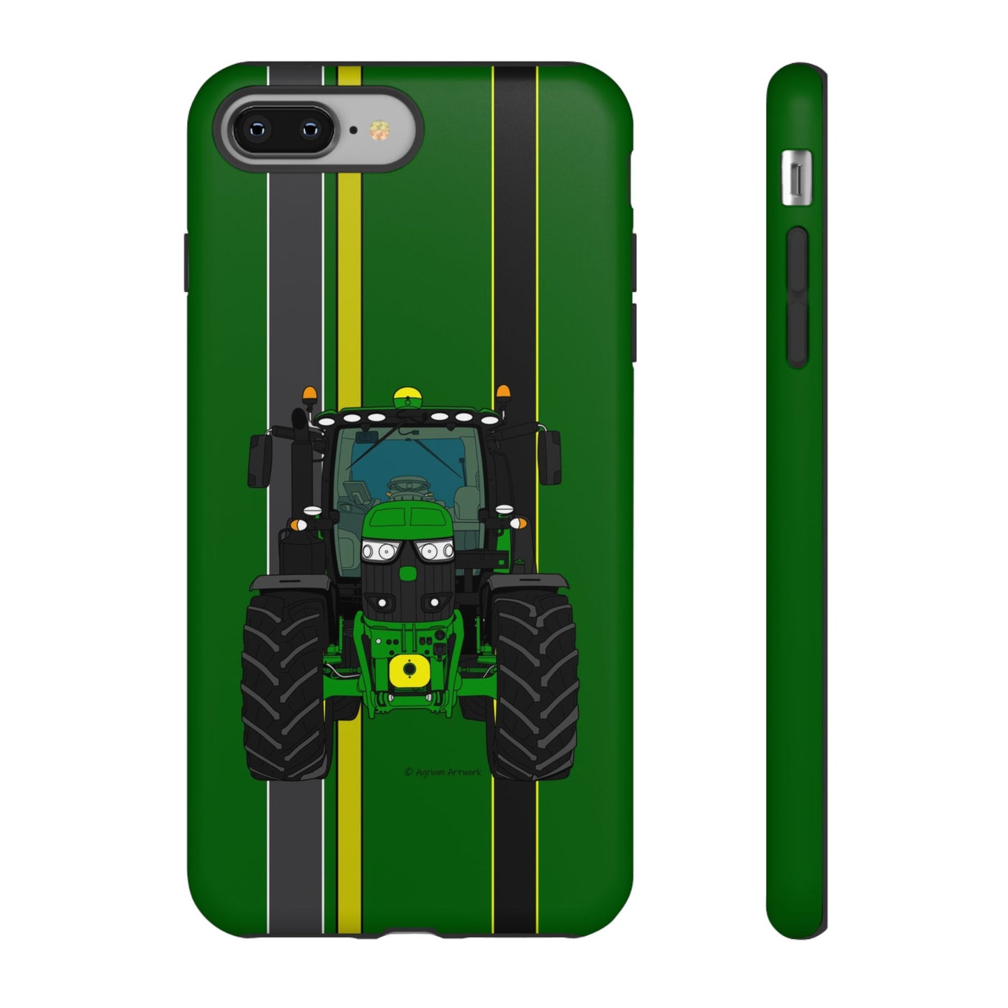 Green Tractor #1 Tough Phone Case