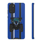 Blue Tractor #4 Tough Phone Case