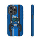 Blue Tractor #3 Tough Phone Case