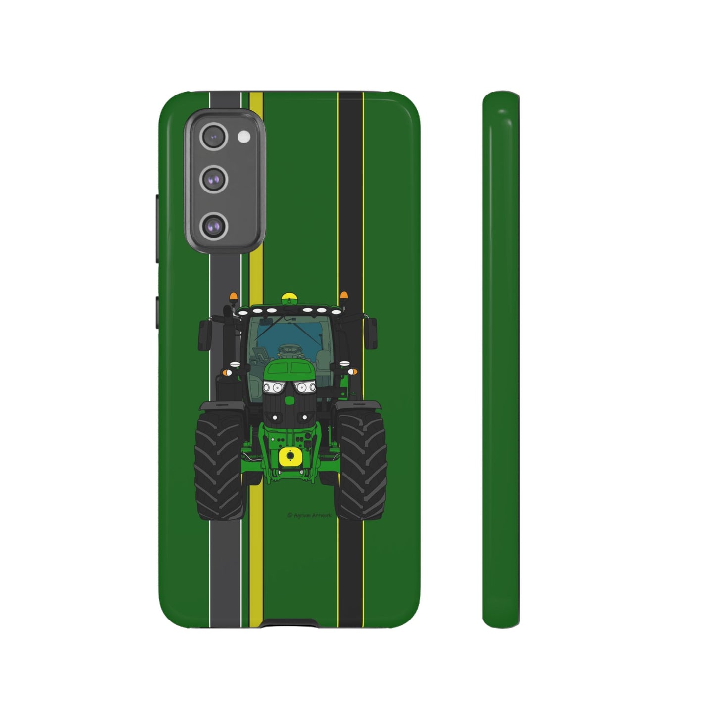 Green Tractor #1 Tough Phone Case