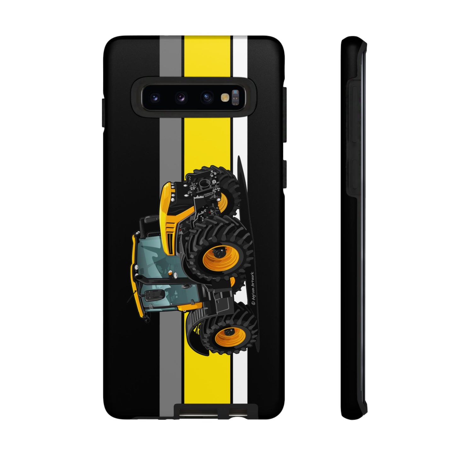 Yellow Fastrak 4000 Series Tough Phone Case - Black