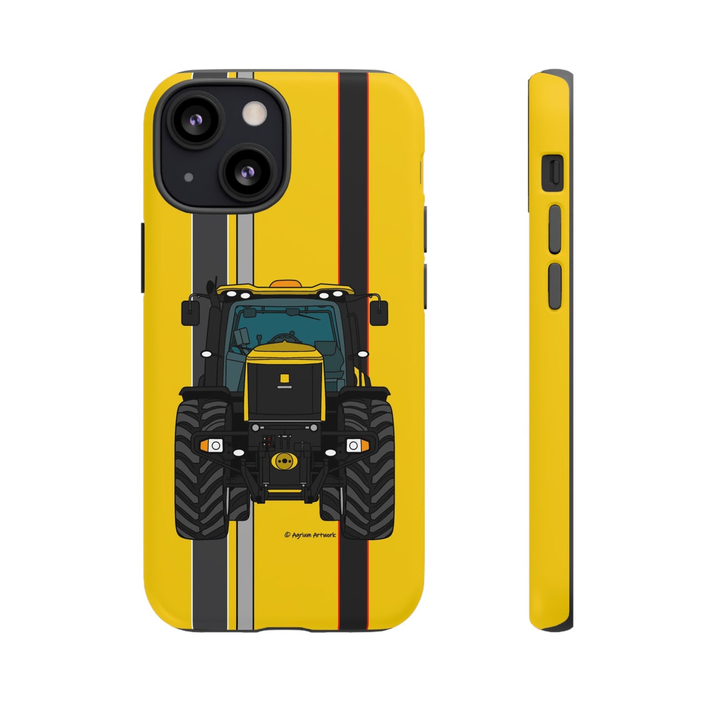 Yellow Fast Tractor #2 Tough Phone Case