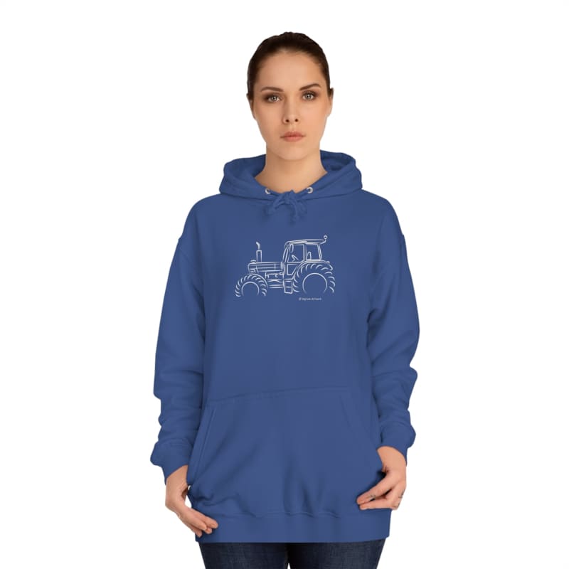 Ford 8210 Tractor Highlights - Adult Hoodie