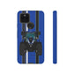 Blue Tractor #4 Tough Phone Case