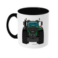 Olive Green Tractor #2 11oz Coloured Mug