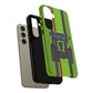 Lime Green Tractor #1 Tough Phone Case