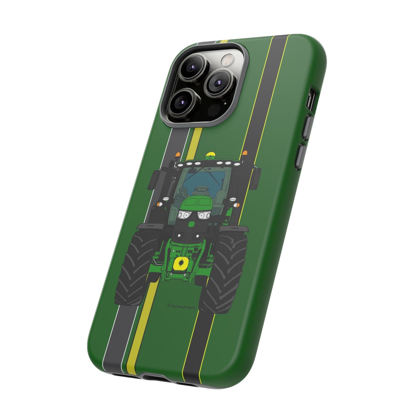 Green Tractor #1 Tough Phone Case