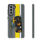 Yellow Fastrak 4000 Series Tough Phone Case - Grey