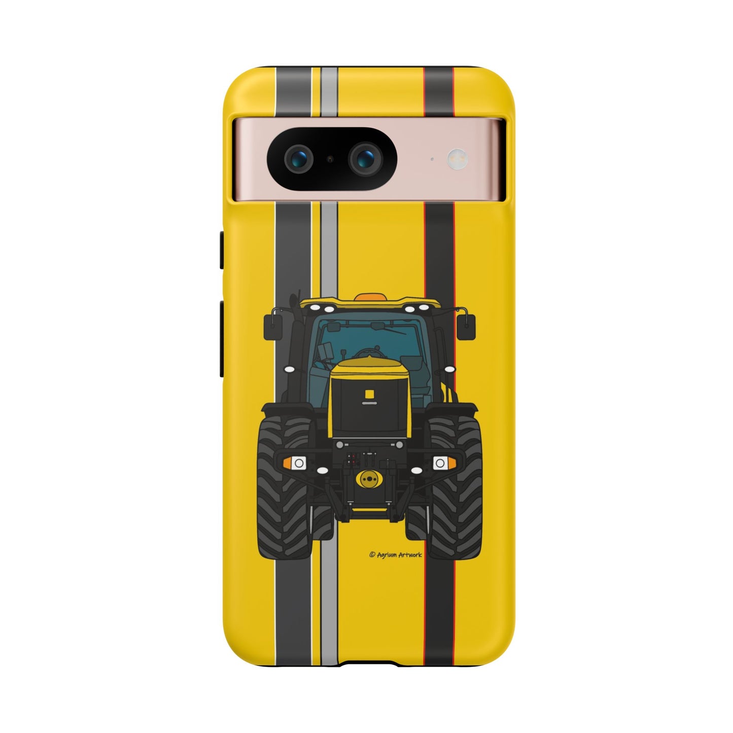 Yellow Fast Tractor #2 Tough Phone Case