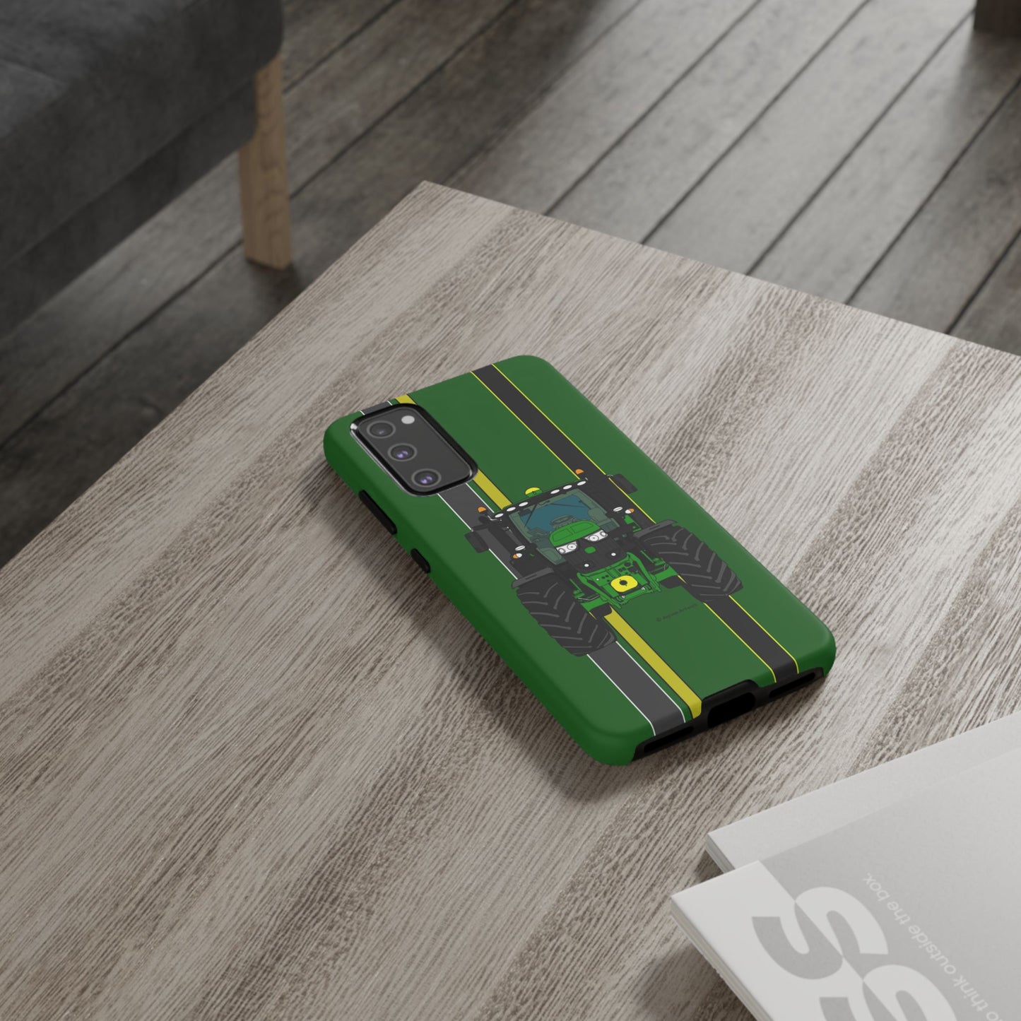 Green Tractor #1 Tough Phone Case