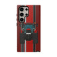 Dark Red Tractor #1 Tough Phone Case