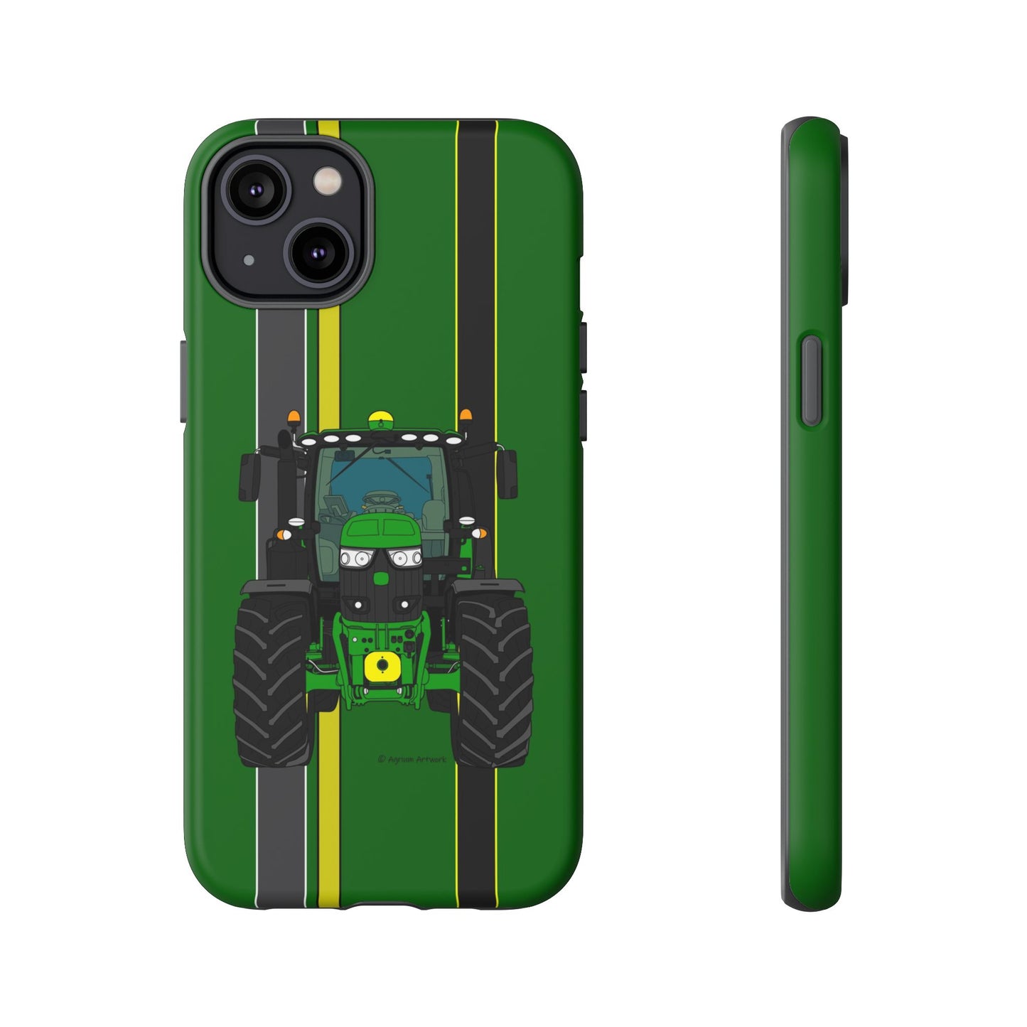 Green Tractor #1 Tough Phone Case