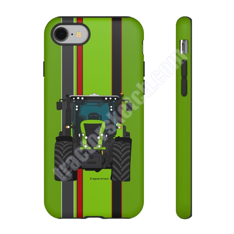 Lime Green Tractor #1 Tough Phone Case