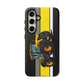 Yellow Fastrak 4000 Series Tough Phone Case - Black