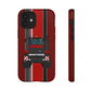 Dark Red Tractor #2 Tough Phone Case