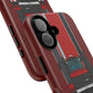 Dark Red Tractor #2 Tough Phone Case