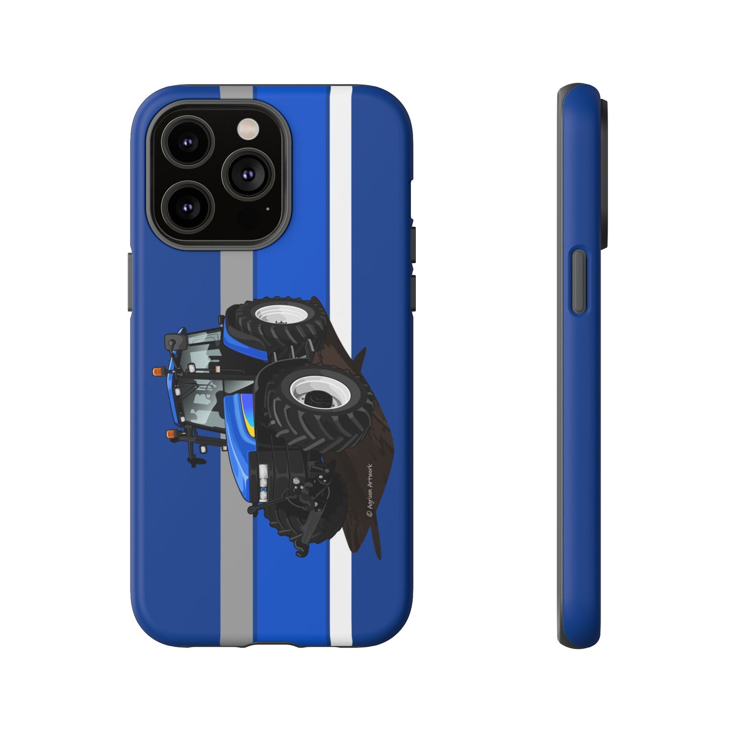 New Holland TM155 Tough Phone Case - Blue