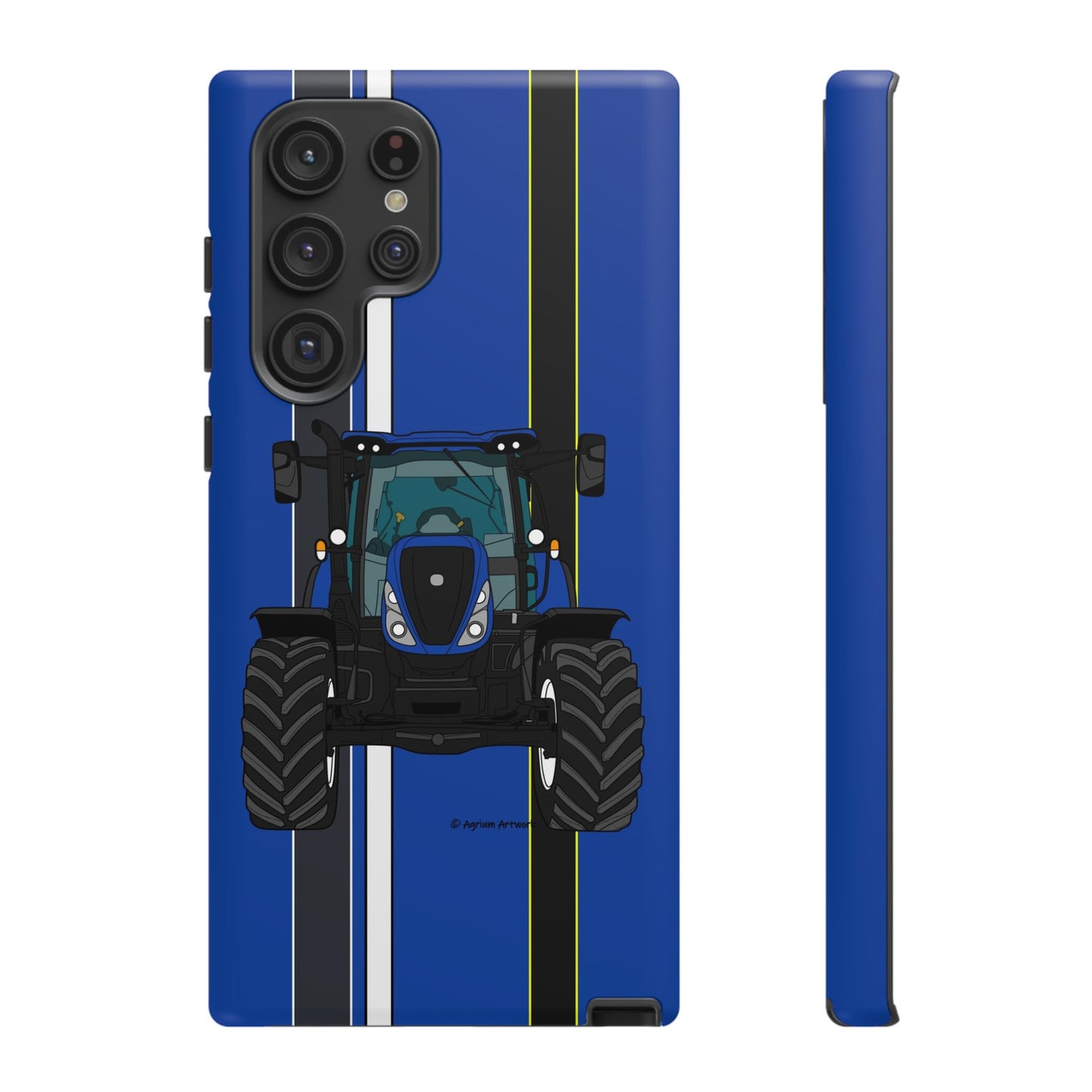 Blue Tractor #1 Tough Phone Case