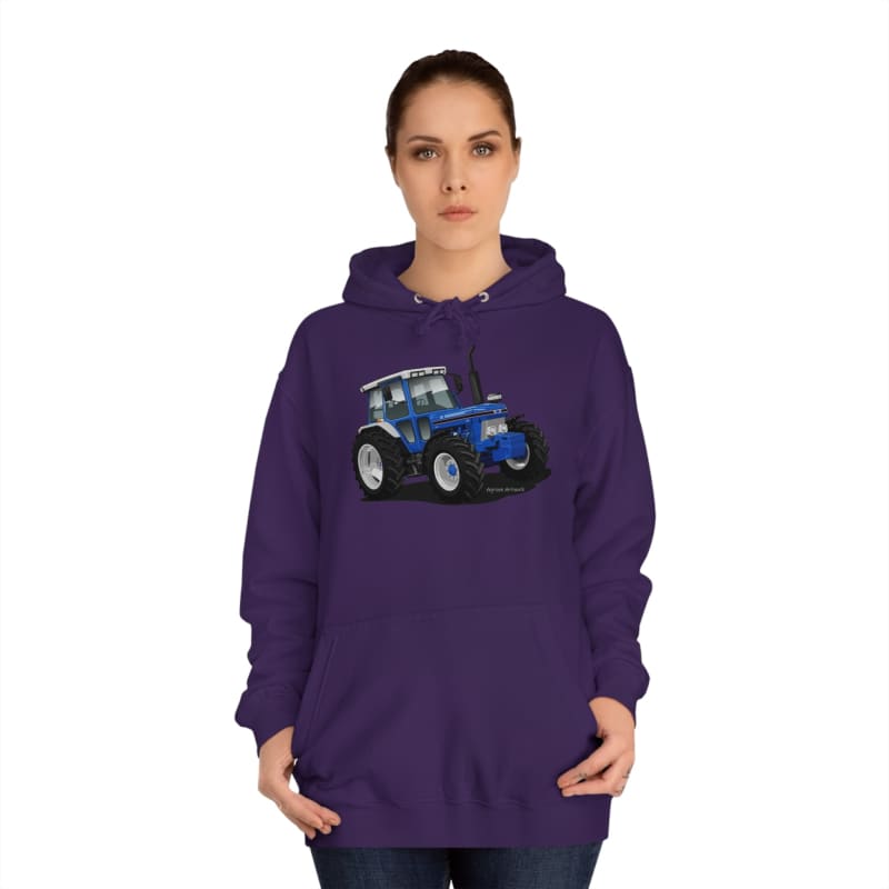 Ford 7810 Tractor - Adult DigiArt Hoodie