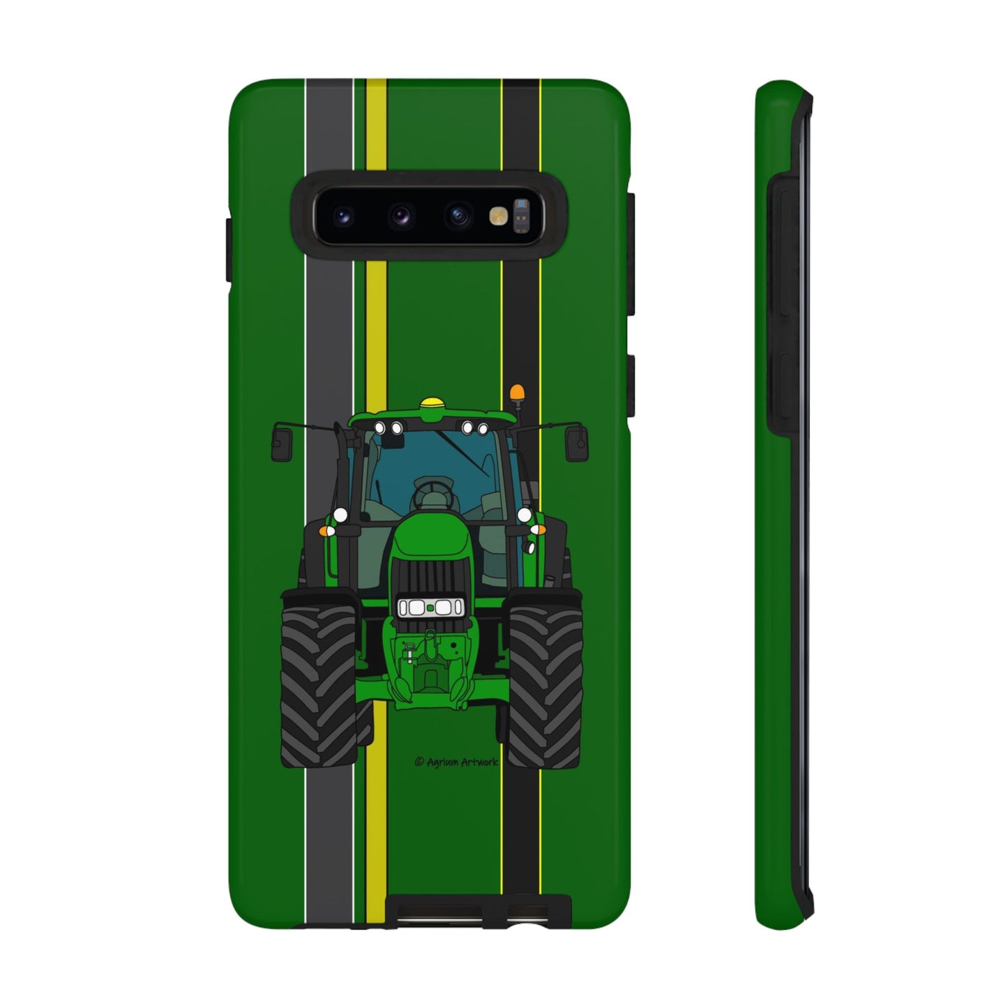 Green Tractor #2 Tough Phone Case