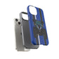 Blue Tractor #4 Tough Phone Case