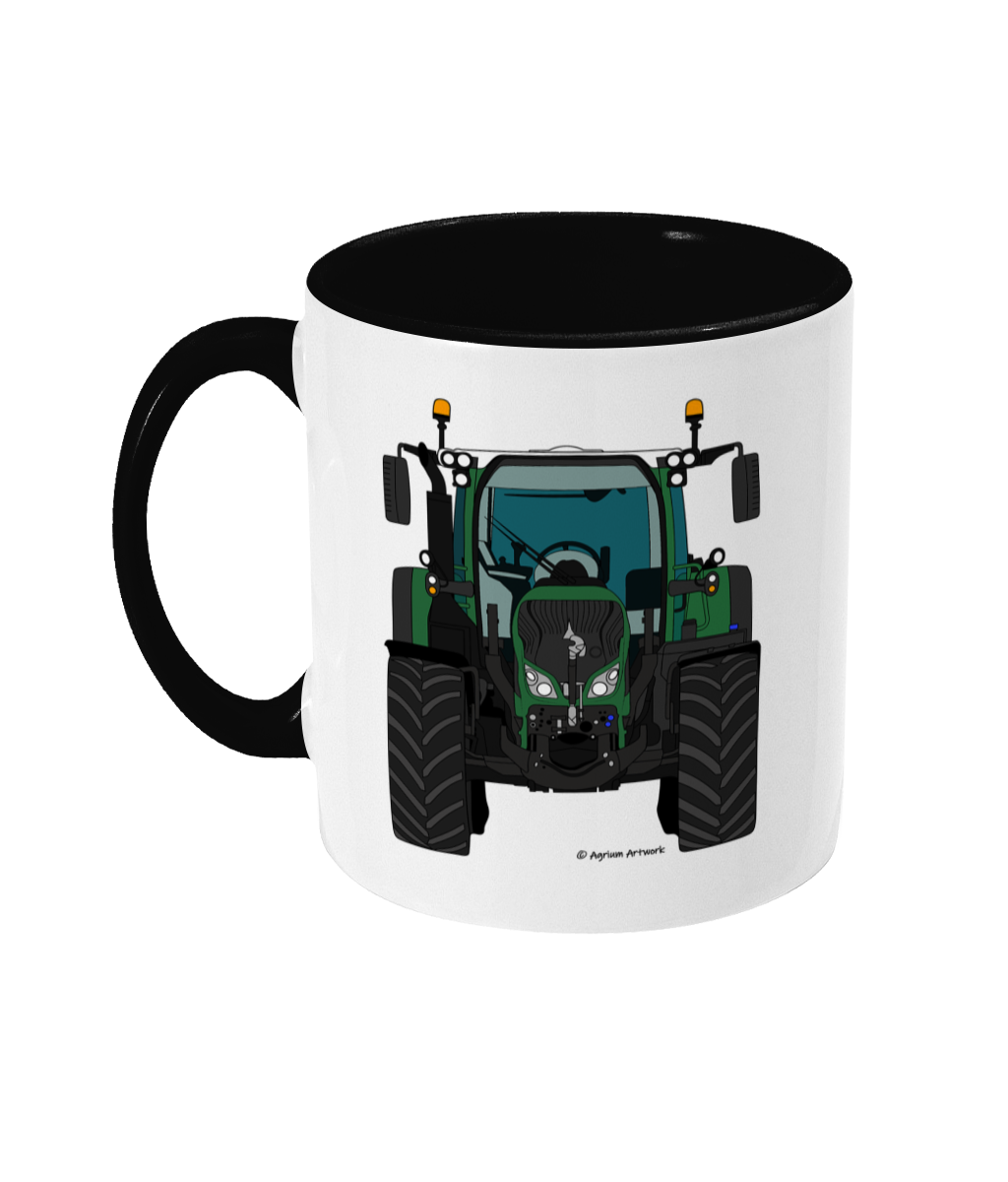 Olive Green Tractor #1 11oz Coloured Mug