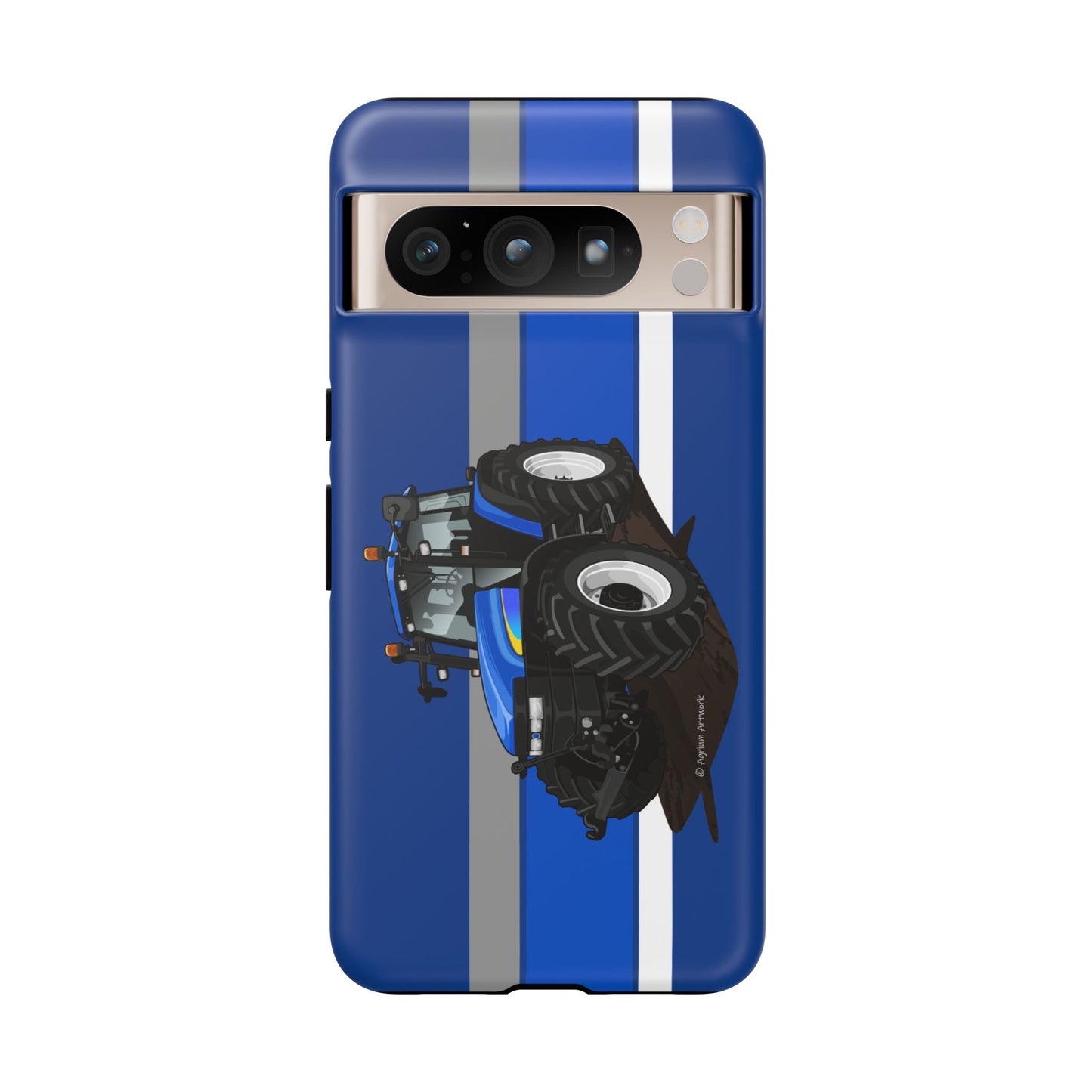 New Holland TM155 Tough Phone Case - Blue