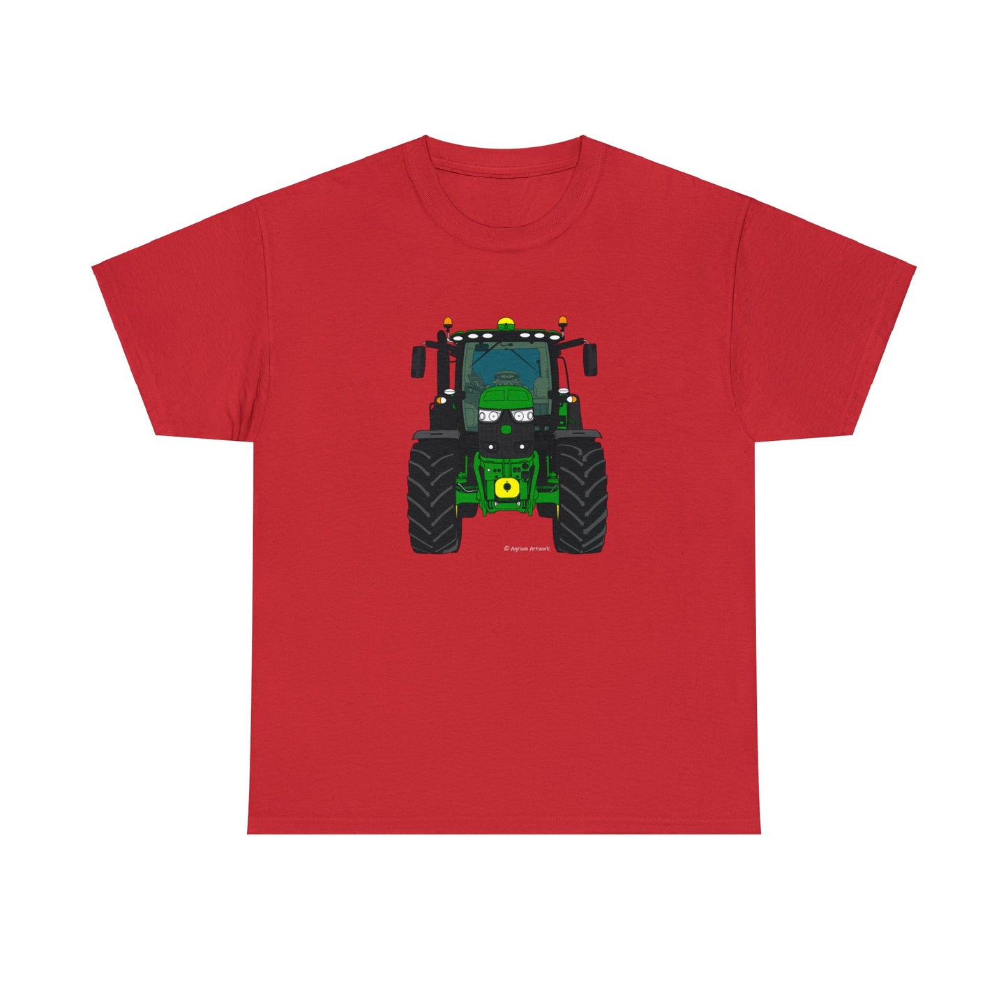 John Deere 6R Tractor - Adult Classic Fit Cartoon T-Shirt