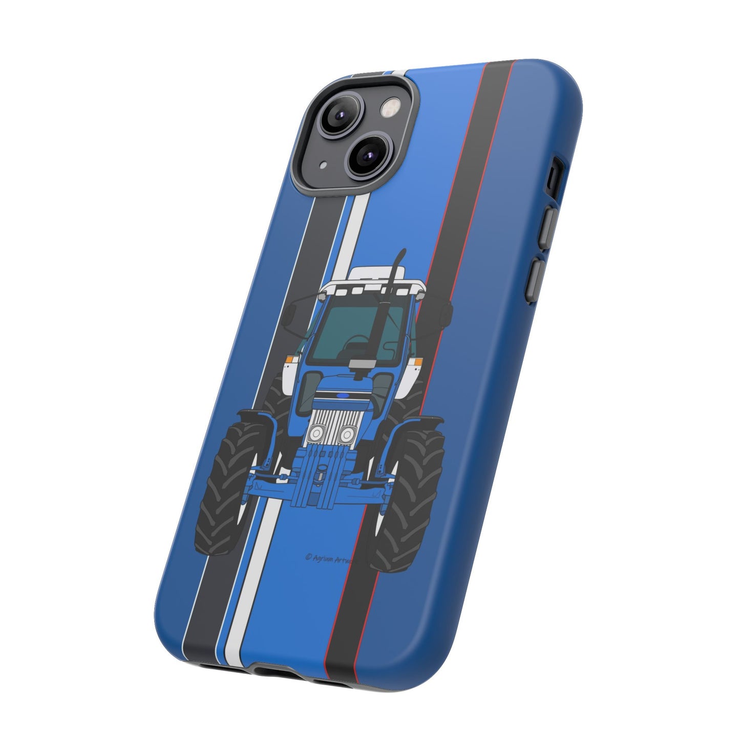 Blue Tractor #3 Tough Phone Case