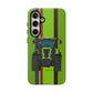 Lime Green Tractor #1 Tough Phone Case