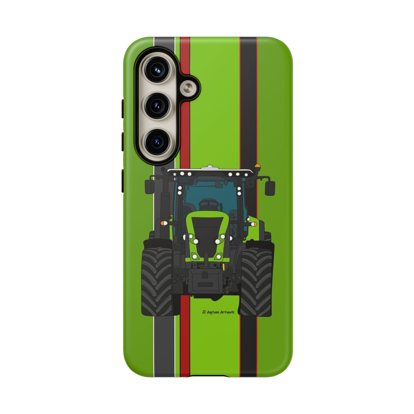 Lime Green Tractor #1 Tough Phone Case