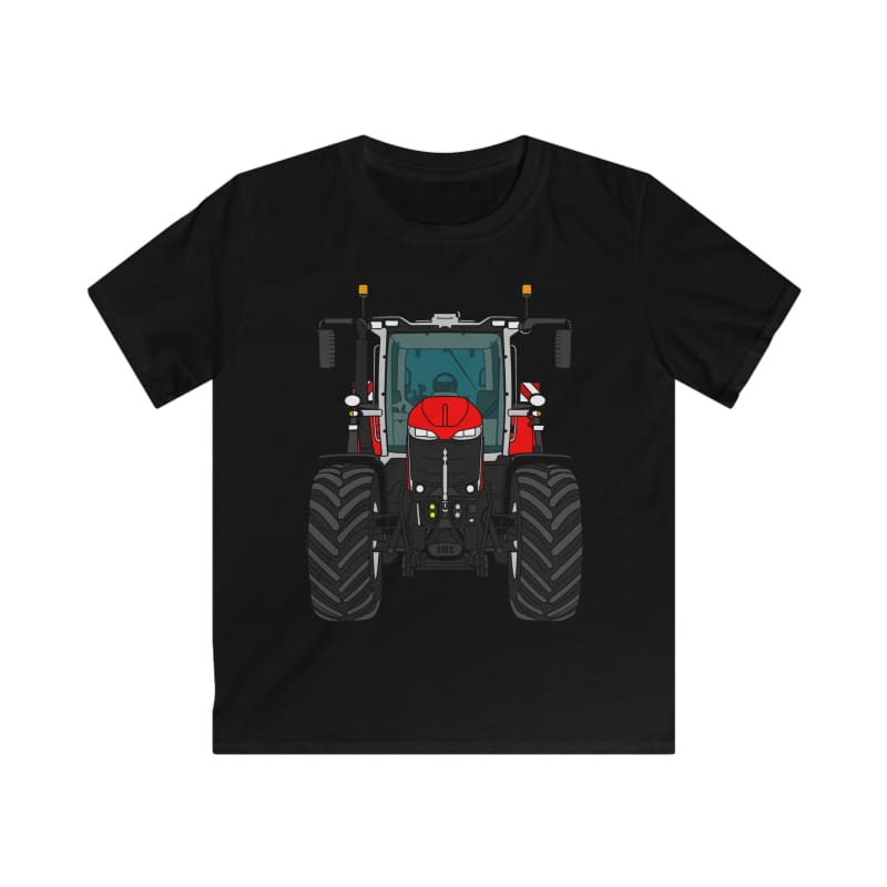 Massey Ferguson 8S Tractor - Kids Cartoon T-Shirt