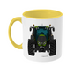 Green Tractor #4 11oz Coloured Mug