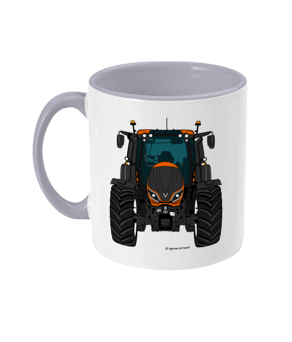 Orange Tractor #1 11oz Coloured Mug