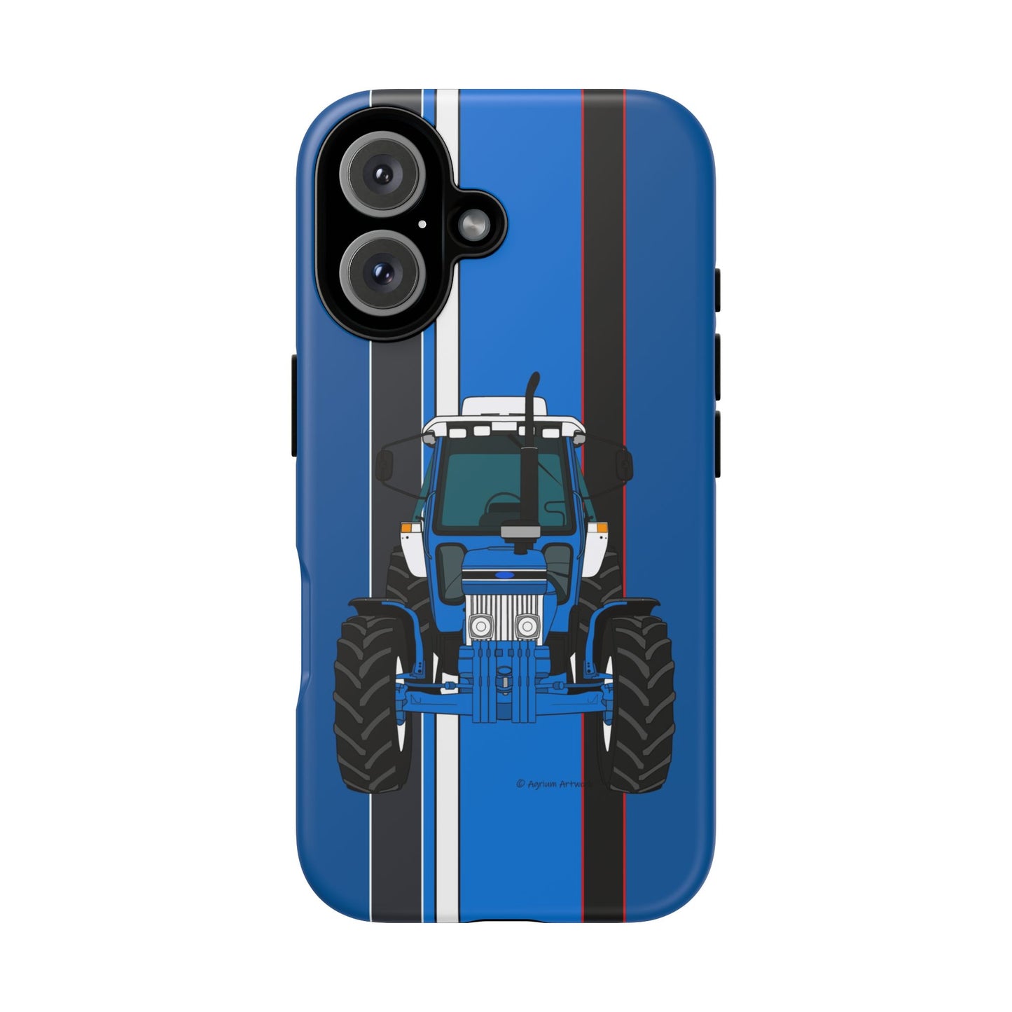 Blue Tractor #3 Tough Phone Case