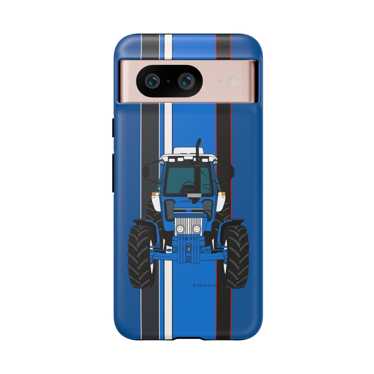 Blue Tractor #3 Tough Phone Case