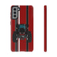 Maroon Tractor #1 Tough Phone Case