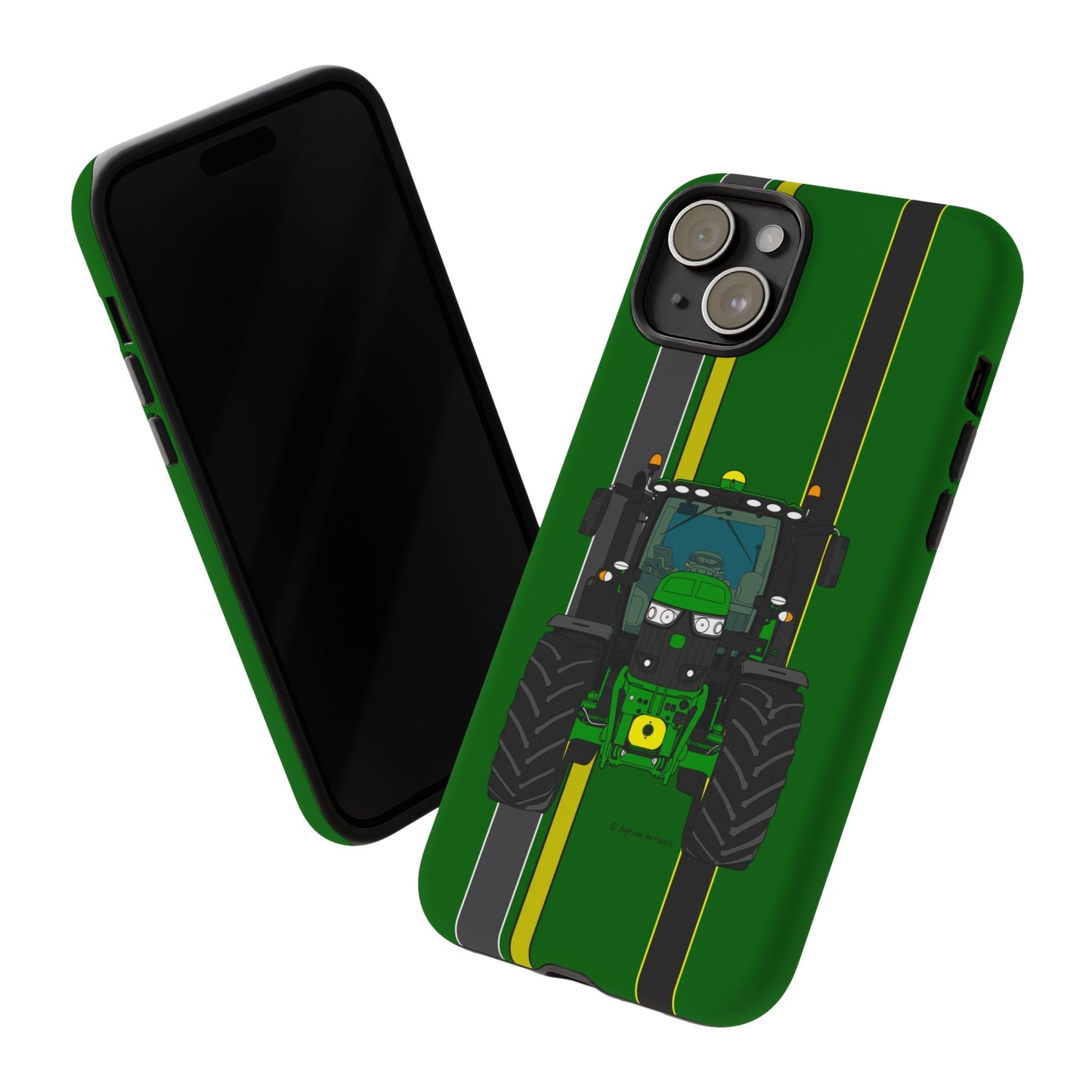 Green Tractor #1 Tough Phone Case