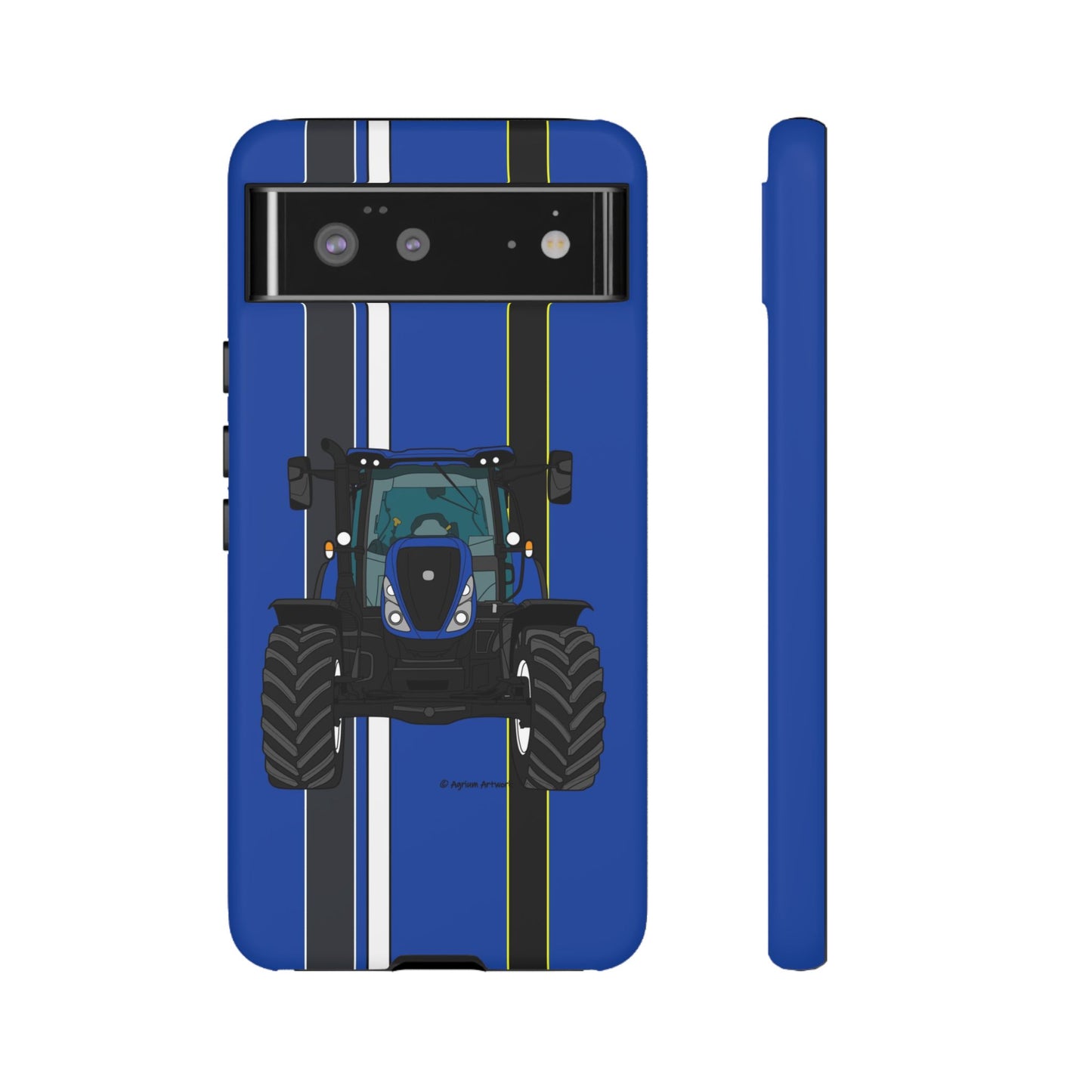 Blue Tractor #1 Tough Phone Case