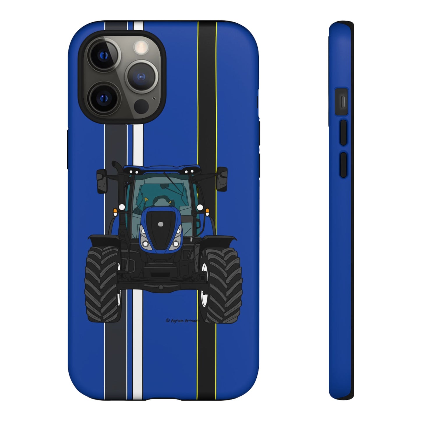 Blue Tractor #1 Tough Phone Case