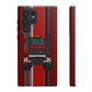 Dark Red Tractor #2 Tough Phone Case