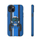 Blue Tractor #3 Tough Phone Case