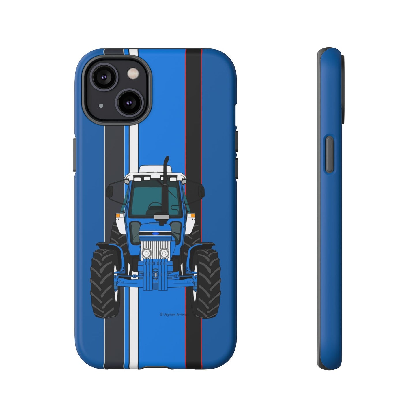 Blue Tractor #3 Tough Phone Case