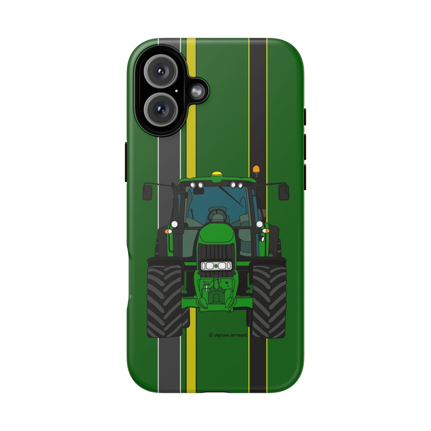 Green Tractor #2 Tough Phone Case