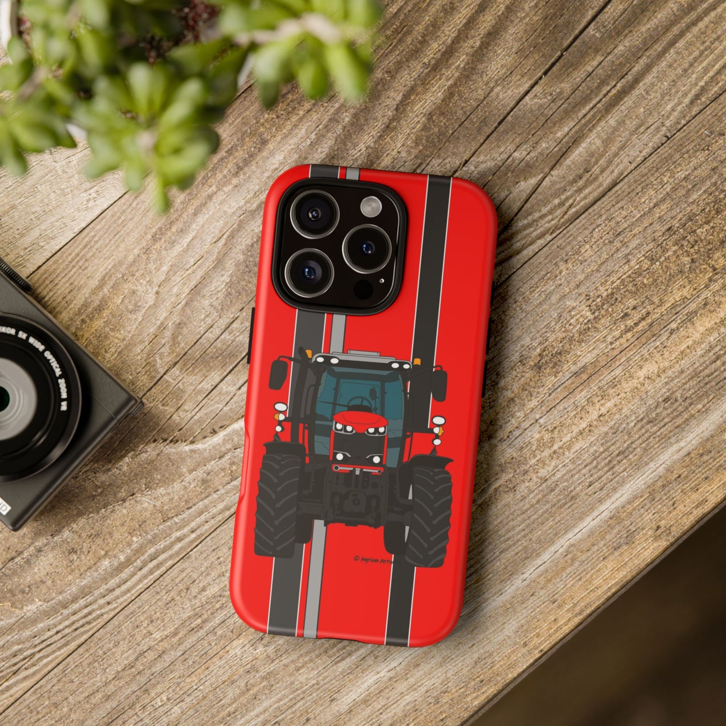 Red Tractor #1 Tough Phone Case