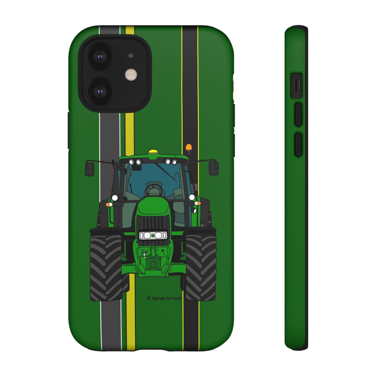 Green Tractor #2 Tough Phone Case