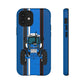 Blue Tractor #3 Tough Phone Case