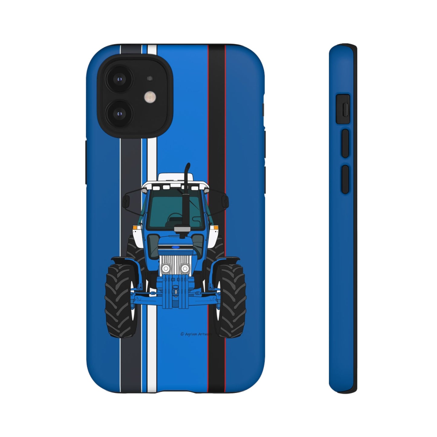 Blue Tractor #3 Tough Phone Case